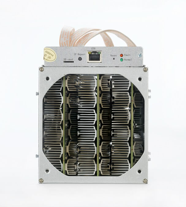 Antminer T9 - fan removed front