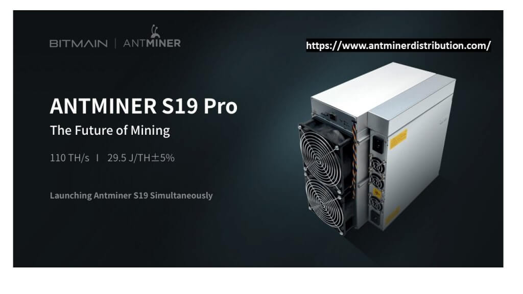 Antminer S19 Pro and S19 new Antminer Distribution Europe BV