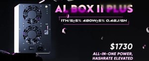 Goldshell AL-BOX ALPH II plus